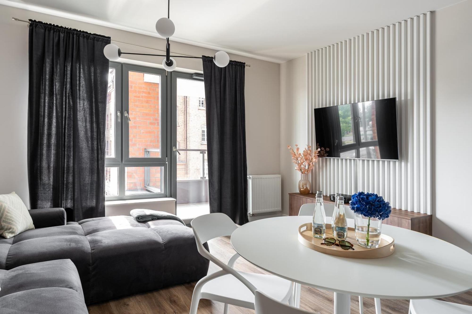 Scala 60C City Center Apartments With Parking By Lion Apartments 格但斯克 外观 照片